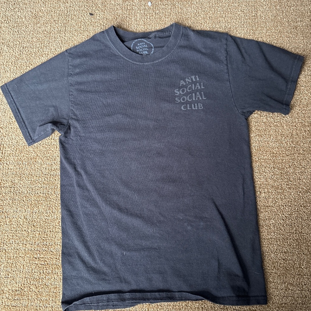 Black Anti Social Social Club Tee